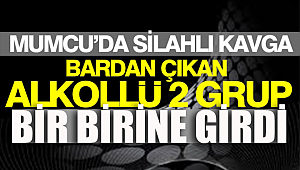 Erzurum´da bardan çıkan alkollü 2 grup birbirine girdi