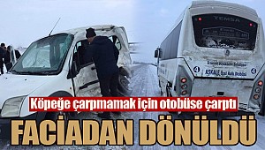Erzurum'da trafik kazası; 2 yaralı