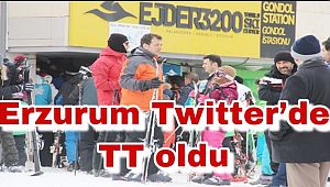 Erzurum Twitter’de TT oldu