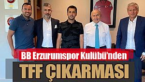 BB Erzurumspor Kulübü'nden TFF çıkarması