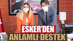 ESKER'den Erzurum Kadın Kooperatifi'ne tam destek