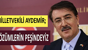 ''Sorunları yarıştırmayız çözümlerin peşindeyiz''