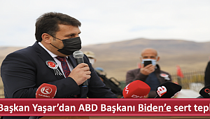 Çat Belediye Başkanı Yaşar’dan ABD Başkanı Biden’e sert tepki 