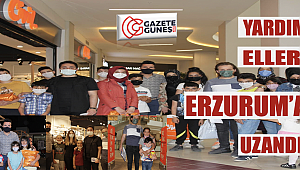 ERZURUM'DA 80 ÇOCUK CİVİL MAĞZASINDA YENİ ELBİSELERİNE KAVUŞTU!