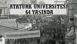 Atatürk Üniversitesi 64 yaşında