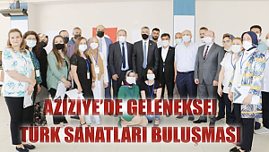 Aziziye’de Geleneksel Türk Sanatları buluşması