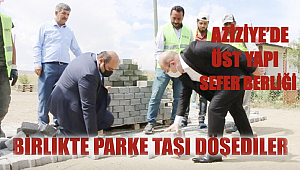 Aziziye’nin mahallelerinde üstyapı seferberliği