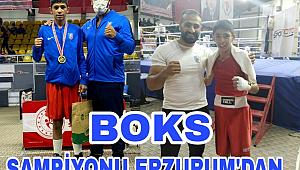 Boks Şampiyon'u Erzurum'dan 