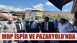 MHP İspir ve Pazaryolu'nda