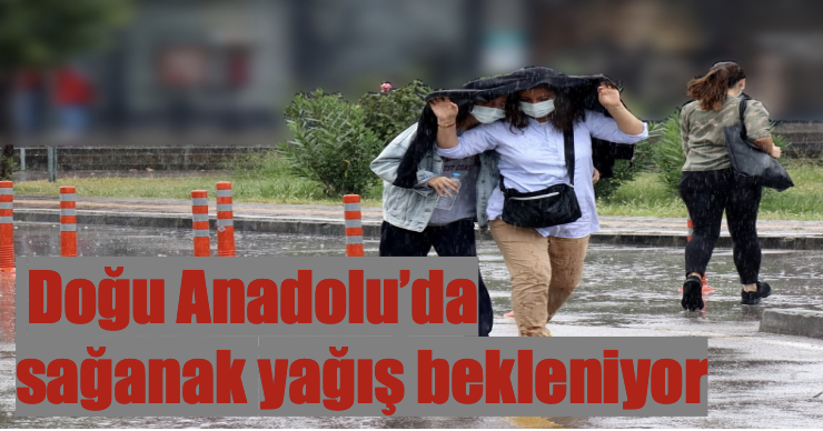 Doğu Anadolu'da sağanak yağış bekleniyor