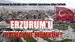 Erzurum resmen uçuşa geçti! 