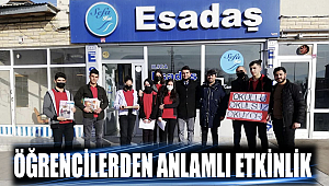 Öğrencilerden anlamlı etkinlik