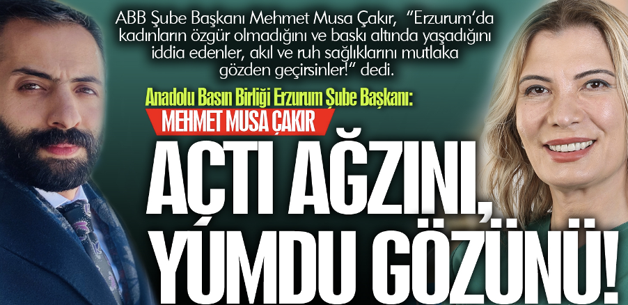 Çakır açtı ağzını, yumdu gözünü!