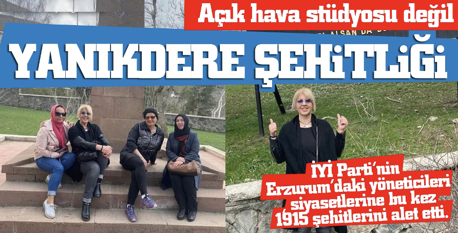 Açık hava stüdyosu değil YANIKDERE ŞEHİTLİĞİ! 