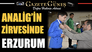 Analig'in zirvesinde Erzurum