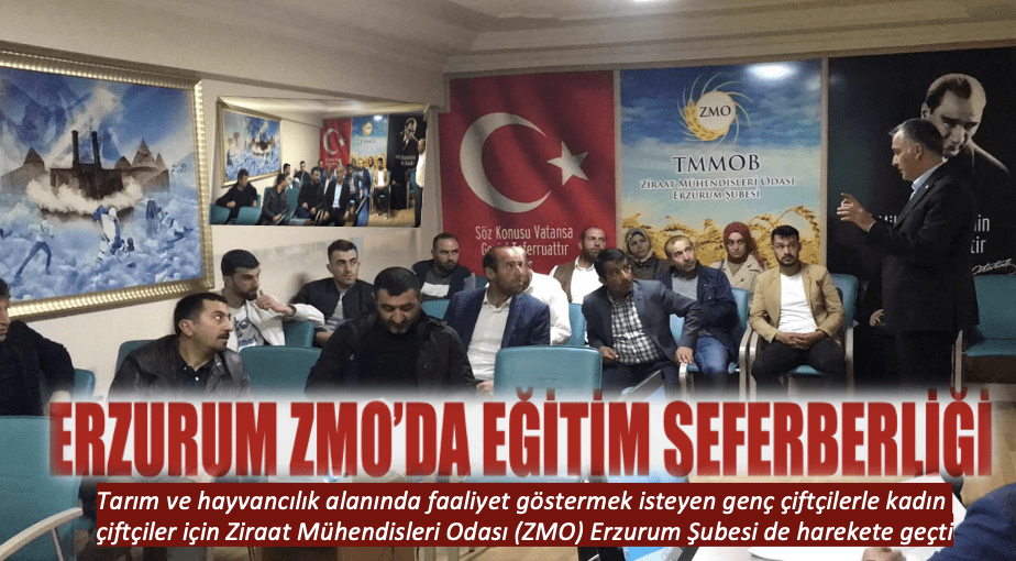 Erzurum ZMO’da eğitim seferberliği 