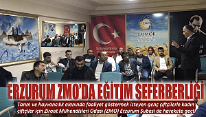Erzurum ZMO’da eğitim seferberliği 
