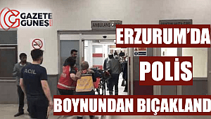 İhbara giden polisi boynundan bıçakladı