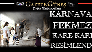 Karnavas Pekmezi kare kare resimlendi