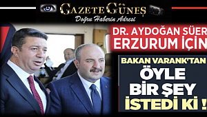 Süer; “Erzurum Doğu Anadolu Evlilik Fuarı’nın açılışında konuştu.”