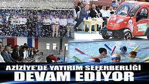 Aziziye’de yatırım seferberliği devam ediyor