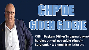 CHP'de Giden Gidene!