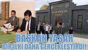 ÇAT BELEDİYE BAŞKANI MELİK YAŞAR, TÜRKİYE’DE BİR İLKİ DAHA GERÇEKLEŞTİRDİ!