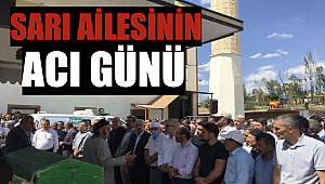 Gazeteci Efendi Sarı’nın babası Mehmet Sarı bu gün son yolculuğuna dualarla uğurlandı!…