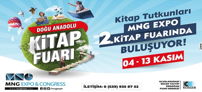 Erzurum Kitap Fuarı, Cuma günü açılıyor