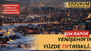 Şok rapor... Yenişehir’in yüzde 70’i riskli...