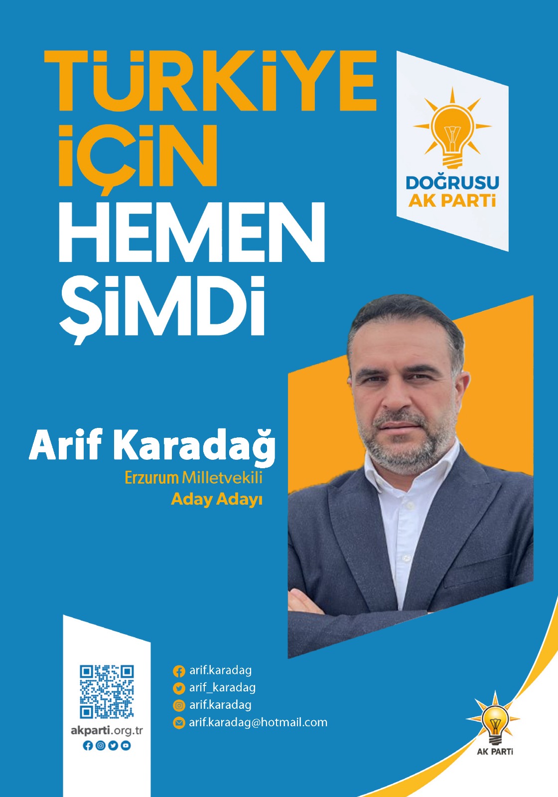 AK Parti Milletvekili Aday Adayı, İş İnsanı Arif Karadağ'dan açıklama 