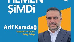 AK Parti Milletvekili Aday Adayı, İş İnsanı Arif Karadağ'dan açıklama 