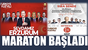 MARATON BAŞLADI 