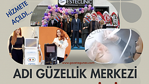 Erzurum'da Esteclinic Güzellik Merkezi açıldı