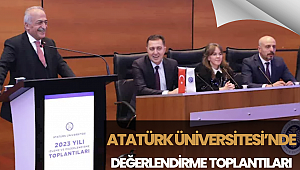 Atatürk Üniversitesi’nin 2023 Yılı Akademik İzleme ve Değerlendirme Toplantıları devam ediyor.