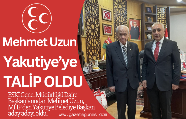 Mehmet Uzun Yakutiye'ye talip oldu...