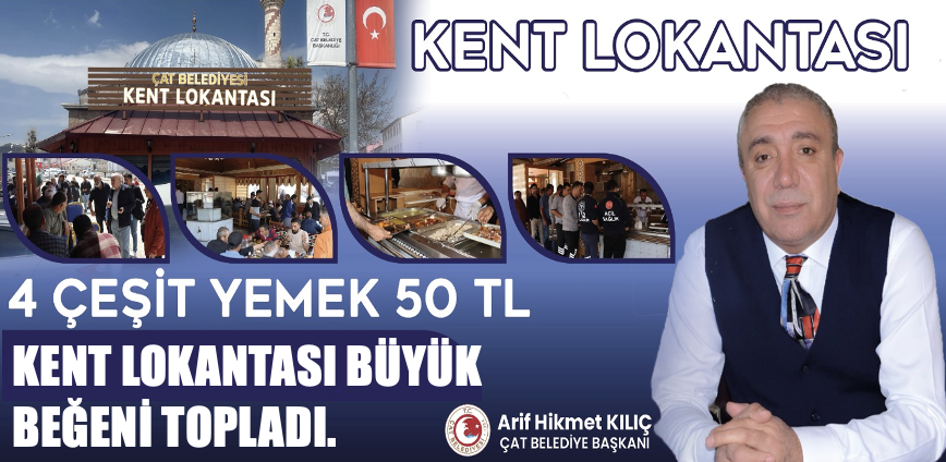 Kent Lokantasına yoğun ilgi…