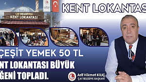 Kent Lokantasına yoğun ilgi…