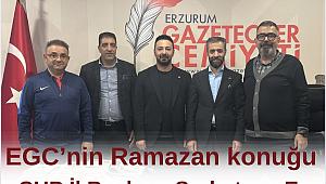 EGC Ramazan Sohbetlerinde Siyaset Konuşuldu: Konuk CHP İl Başkanı Serhatcan Eş
