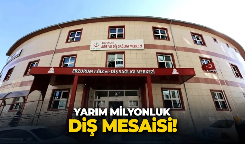 Yarım milyonluk diş mesaisi