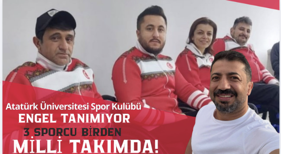 Tekerlekli Sandalye Curling Milli Takımı kadrosuna seçilerek büyük bir başarıya imza attı.