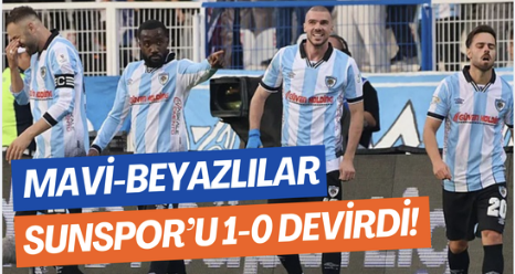 Mavi-Beyazlılar Samsunspor’u 1-0 devirdi!
