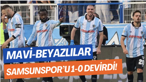 Mavi-Beyazlılar Samsunspor’u 1-0 devirdi!